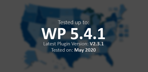 Last Update of the Interactive US Map WordPress Plugin