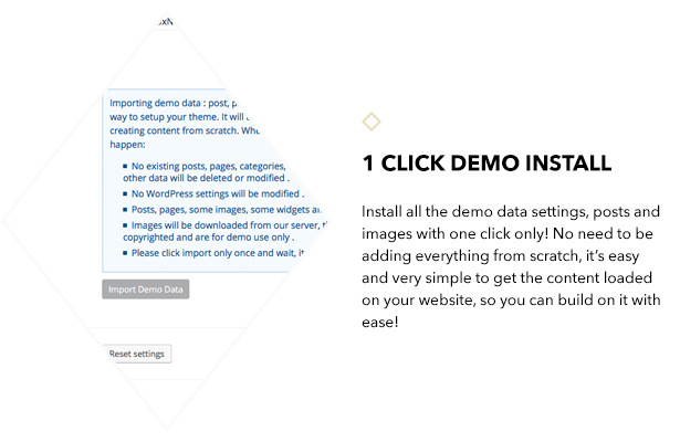 1 click demo install