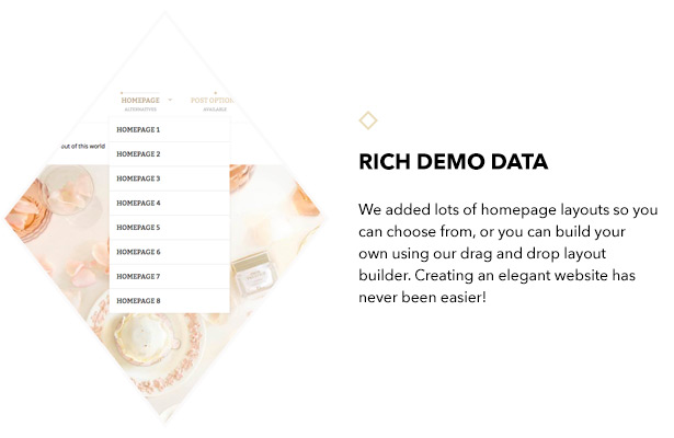 Rich demo data
