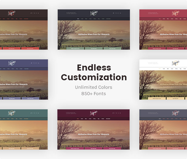 Endless Customization: Unlimited color variations and large collection of 700+ fonts