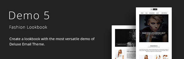 Deluxe - Fashion & Online Store Email Newsletter Template 10 Layout - 6