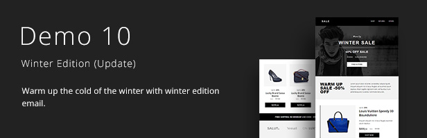 Deluxe - Fashion & Online Store Email Newsletter Template 10 Layout - 11