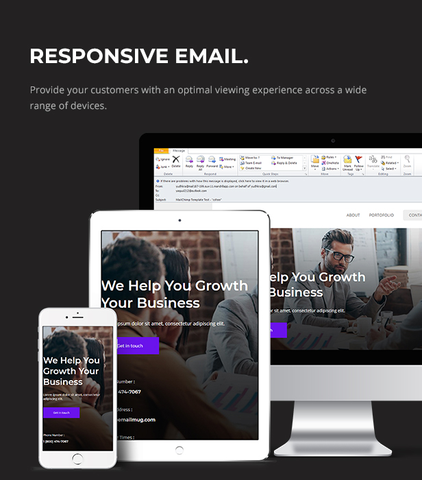 Spare O - Simple Responsive Email Template - 2