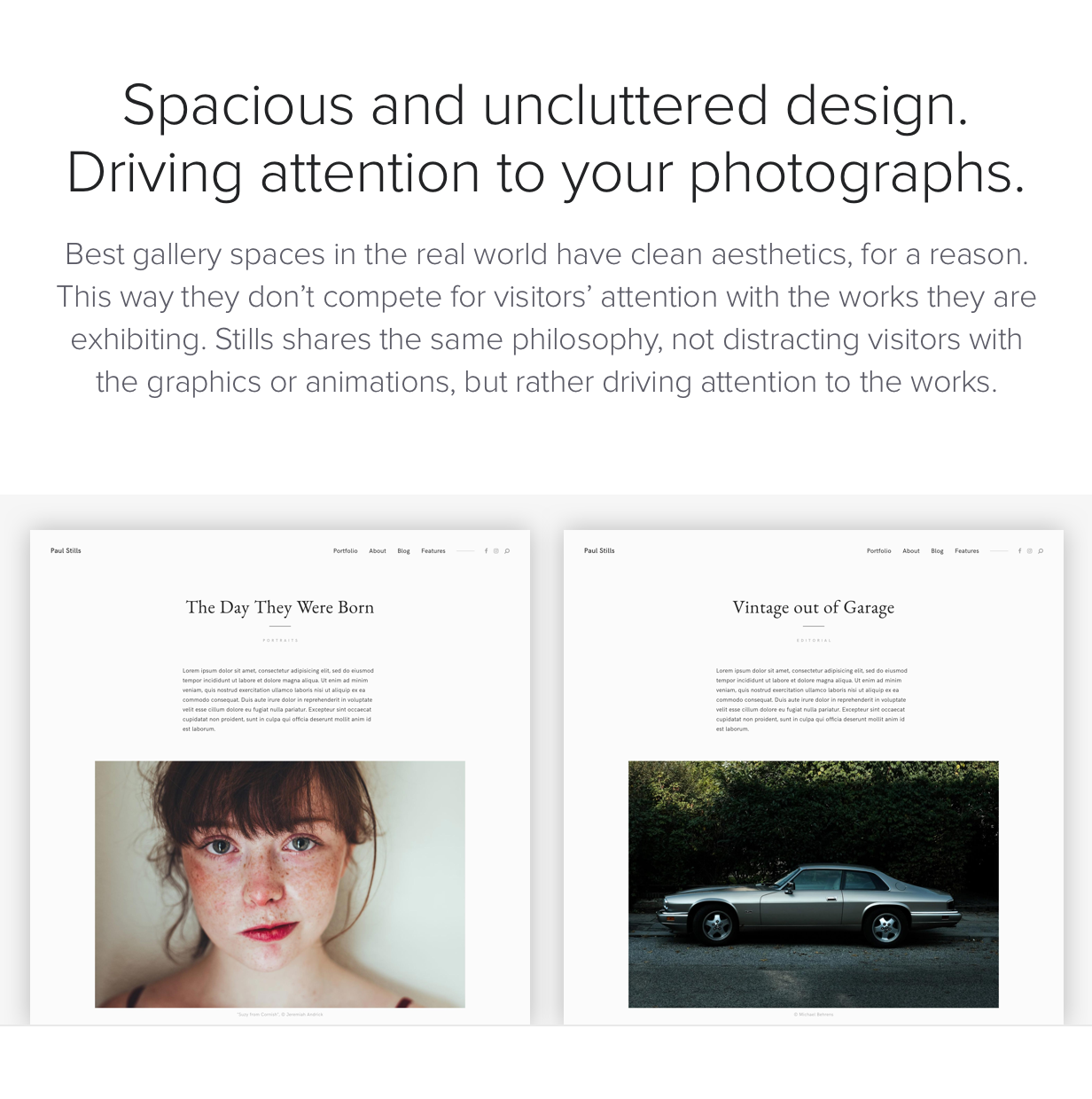 Stills — A Focused WordPress Photography Theme - 2