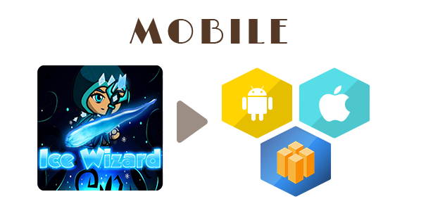 ice wizard Adventure (Admob+Android Studio) - 2