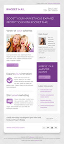 Rocket Mail - Clean & Modern Email Template - 2