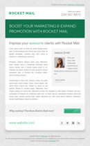 Rocket Mail - Clean & Modern Email Template - 6