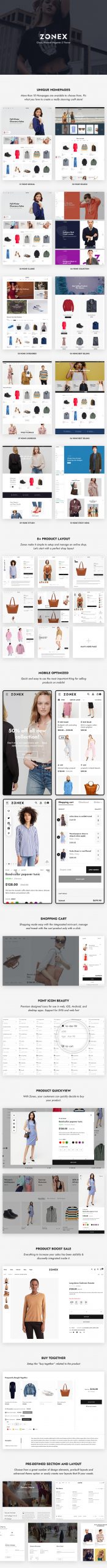 Zonex Fashion eCommerce Magento 2 Theme - 1