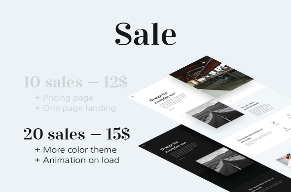 Sabina — HTML Template For Digital Agency With Portfolio And Blog - 1