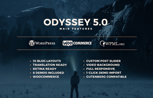Odyssey - Personal WordPress Blog Theme - 1