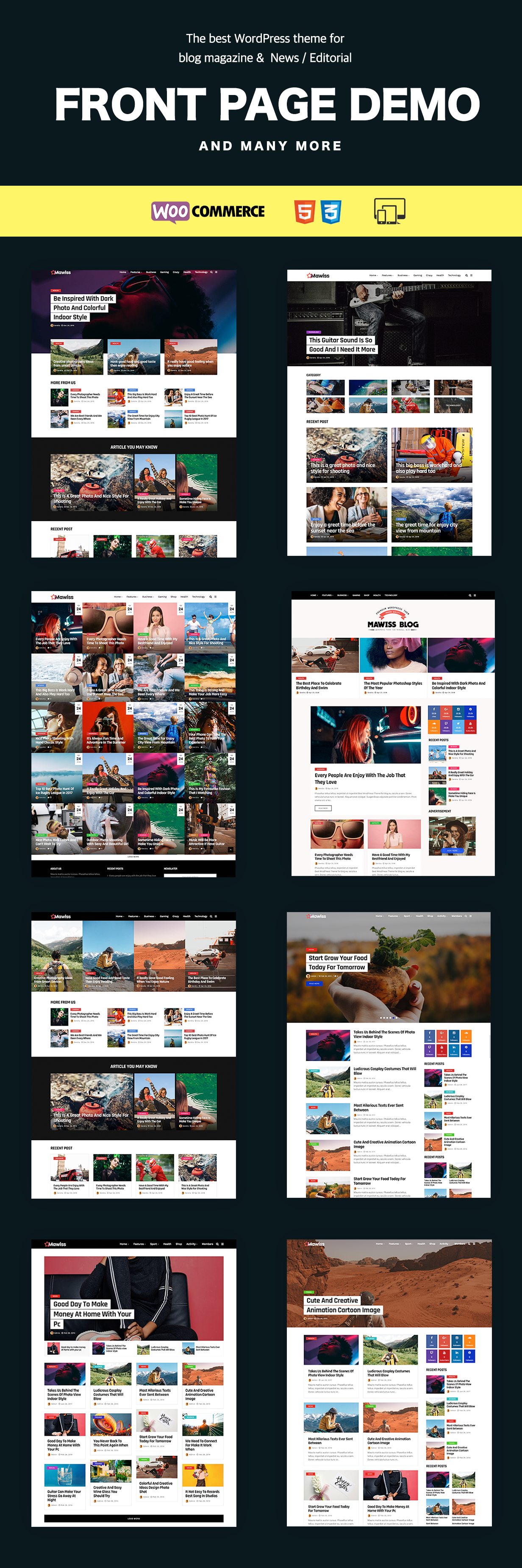 Mawiss - WordPress Blog Magazine Theme - 3