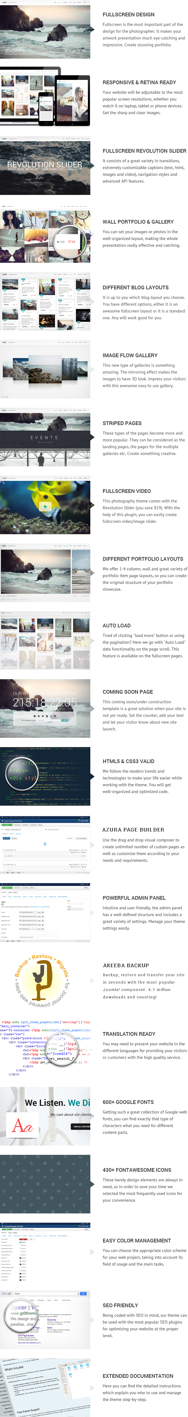 Oyster – Creative Photography Joomla Template - 3