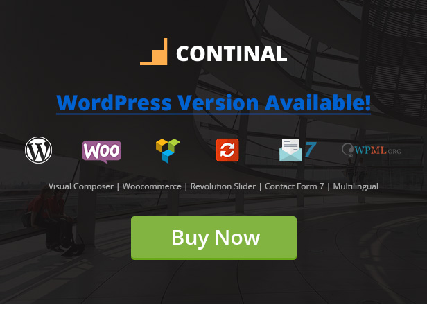 Continal - Construction & Business WordPress Theme