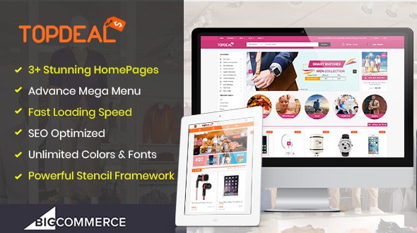 TopDeal - Responsive MultiPurpose HTML 5 Template (Mobile Layouts Included) - 1