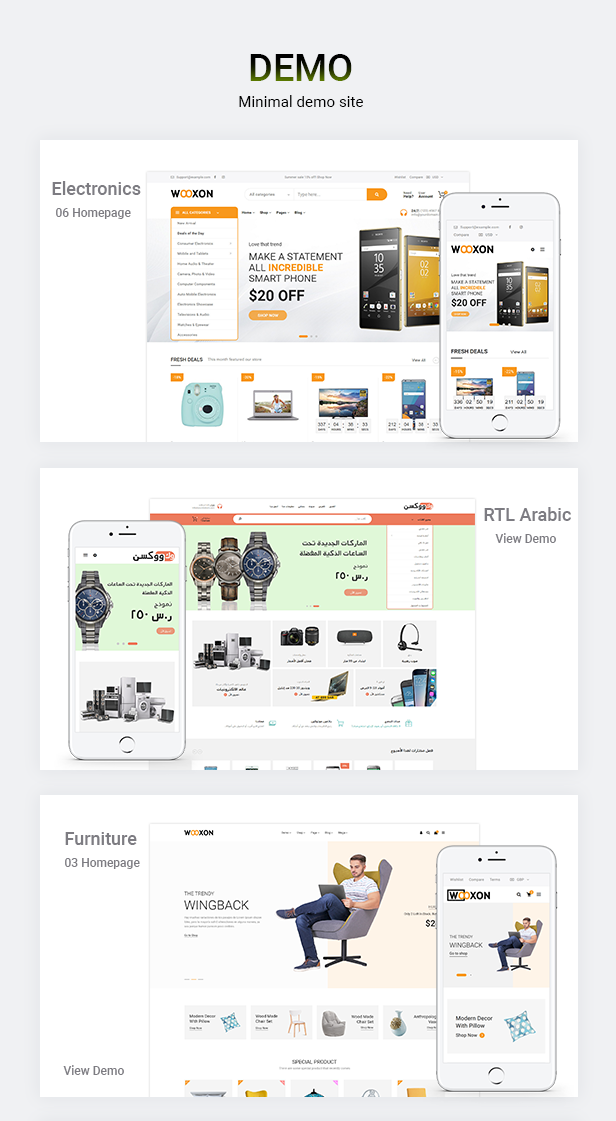 Wooxon - WooCommerce WordPress Theme - 1