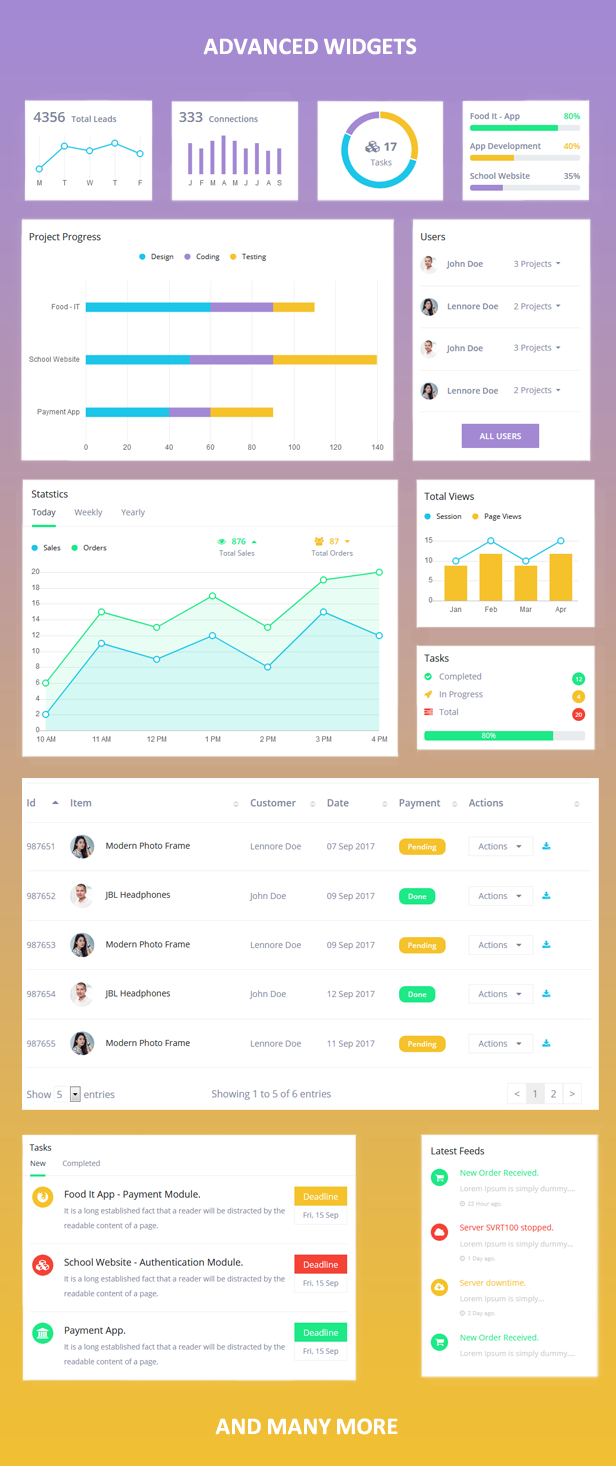 Assay - Responsive Bootstrap 4 Admin Template + UI Kit - 3