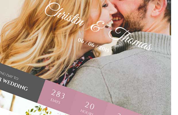Wedding Love - HTML - 6