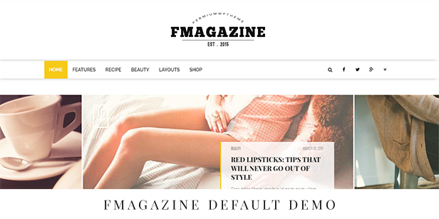 F - Magazine Drupal 7.6 Theme - 2