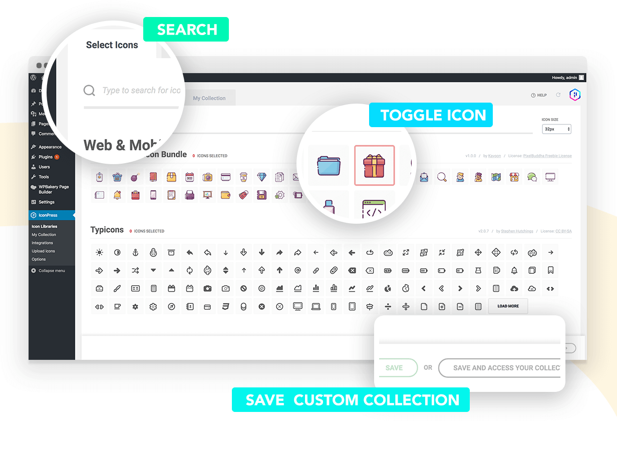 IconPress Pro - Icon Management for WordPress - 9