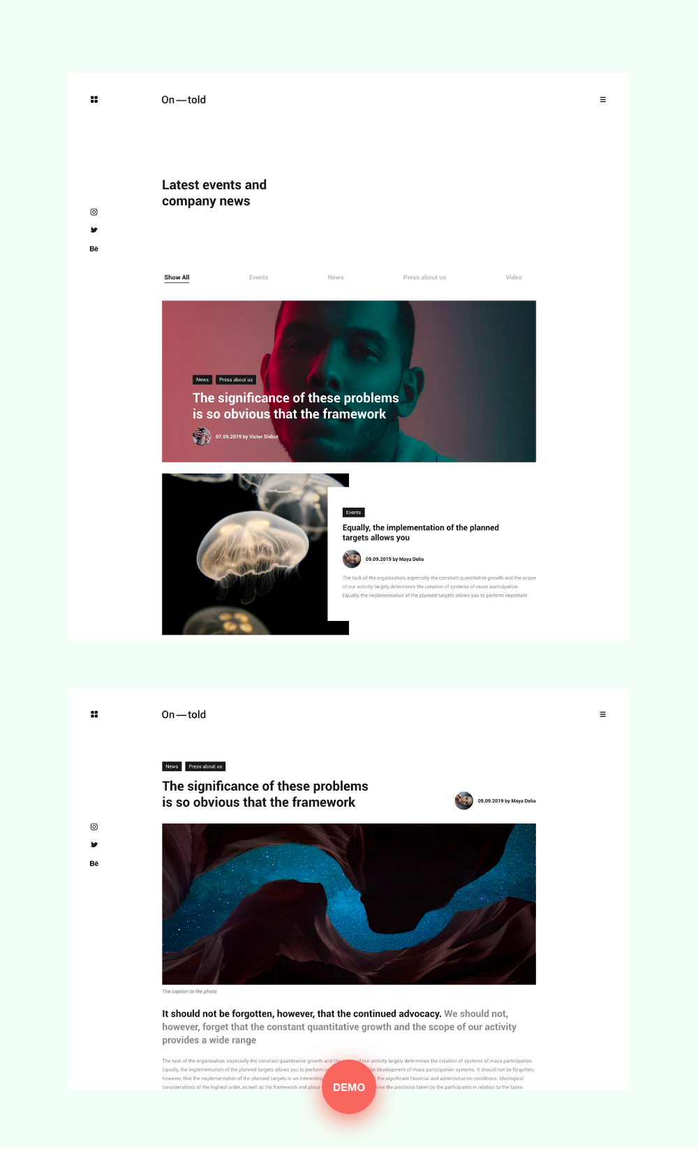 Ontold | Creative Agency Drupal Theme for the Digital Age - 8