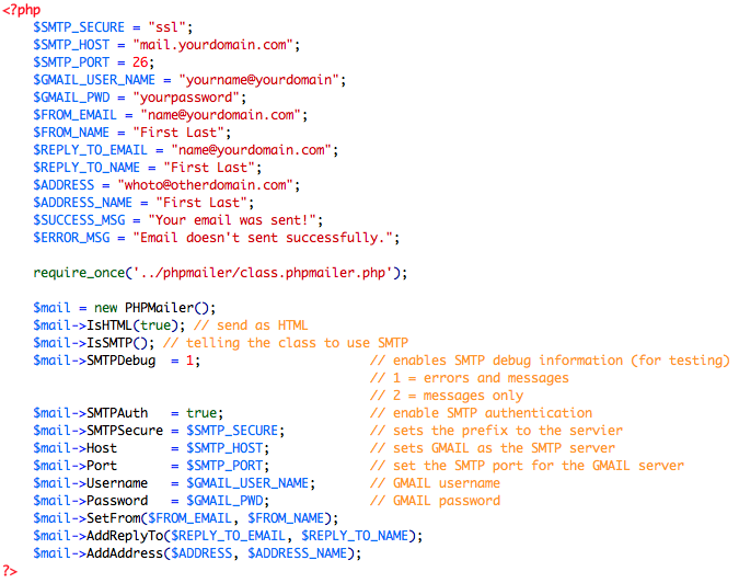 Ajax Contact Form - 4