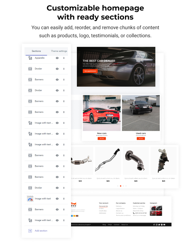 Motore - Shopify Car Dealer Theme, Car Selling, Used Car Parts - 2