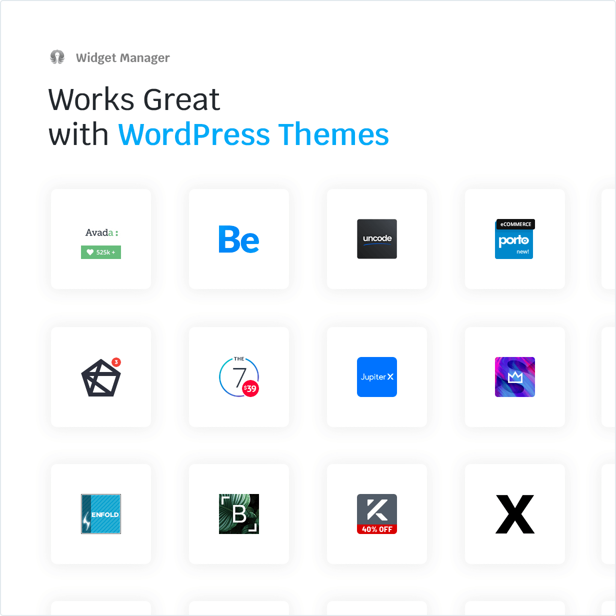 Works Great with WordPress Themes