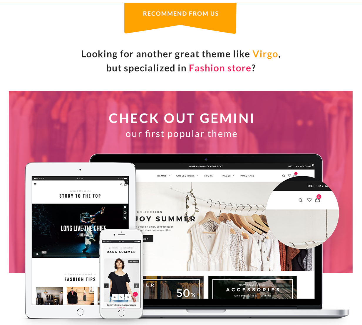 Virgo - Shopify Furniture, Accessories, Bouquet, Beauty, Multipurpose theme - 24