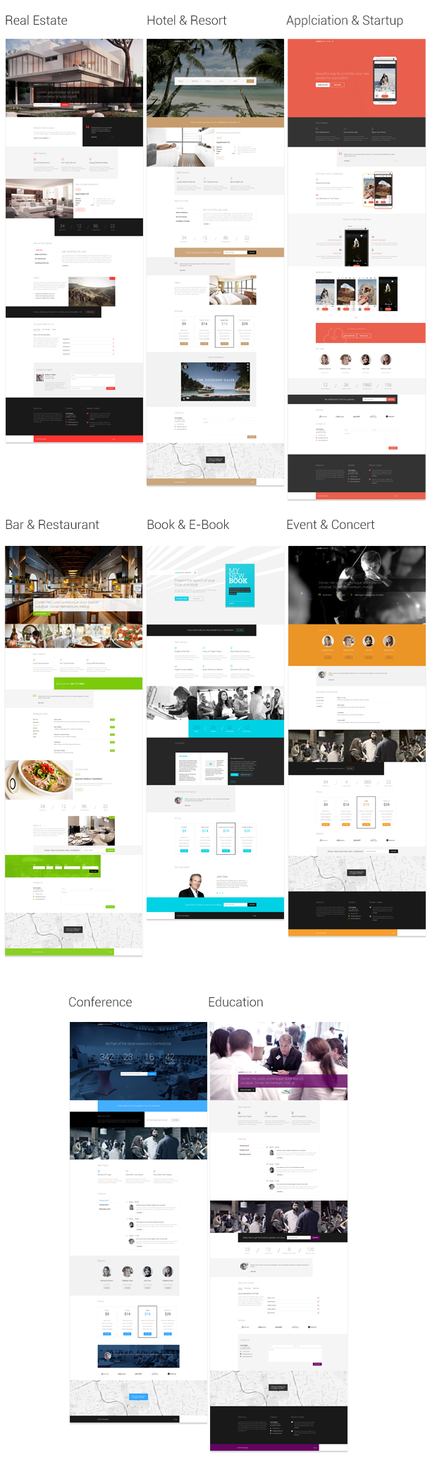 Lander - Landing Page HTML Templates - 1