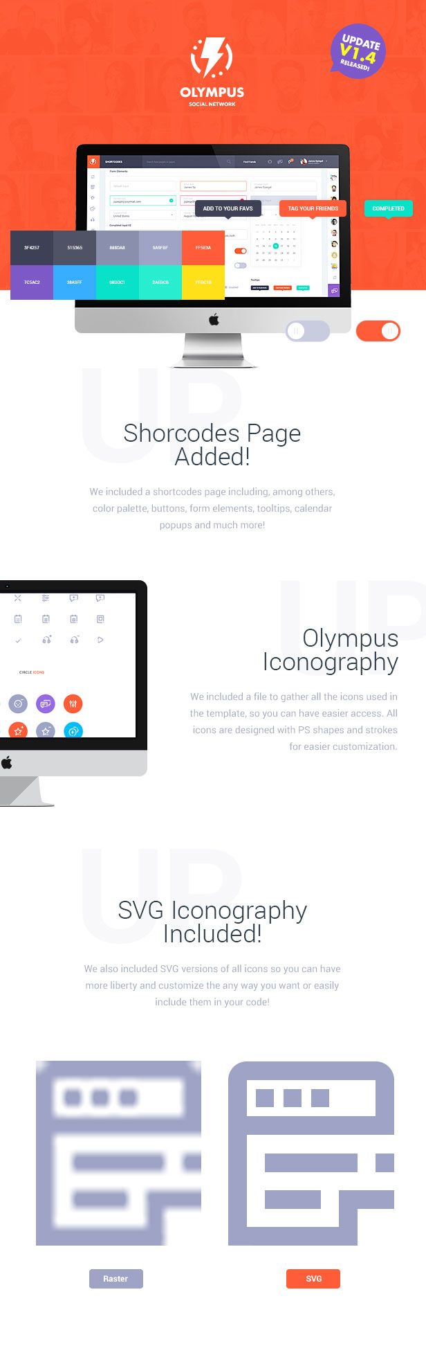 Olympus Social Network PSD Template V1.6 - 10