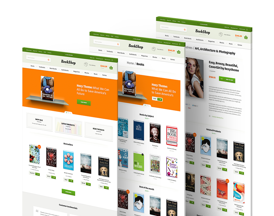 Bookshop | PSD Template - 4