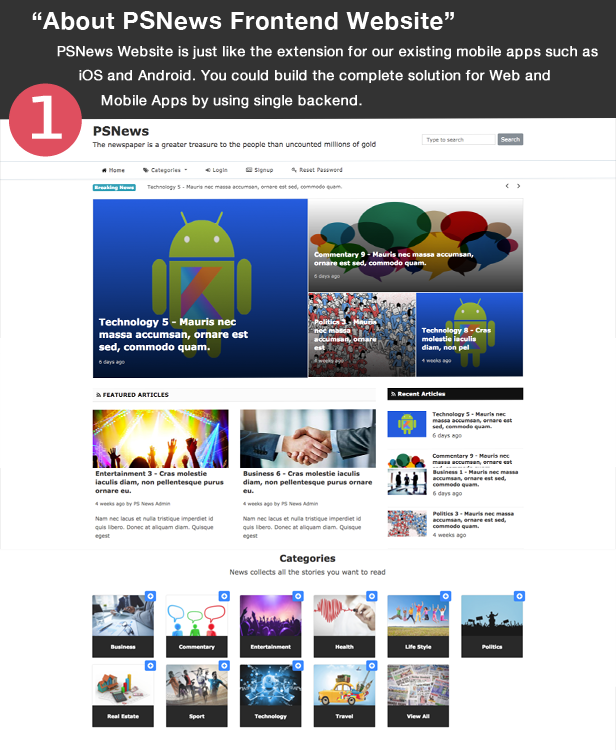 PSNews Website (Same Backend with Mobile Apps) 1.2 - 12