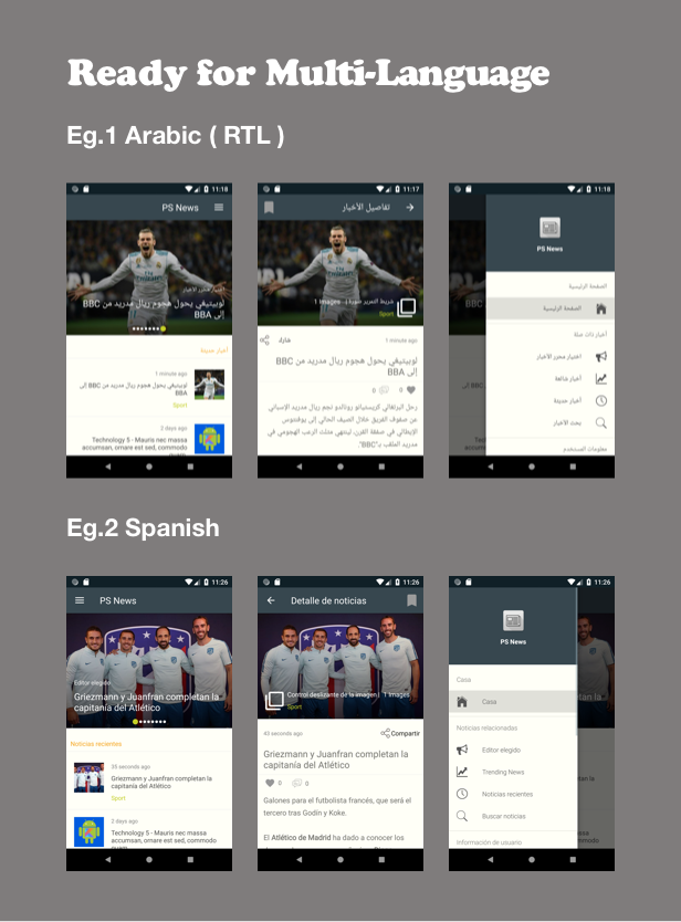 PSNews (Multipurpose Android News Application With Google Material Design) v1.7 - 5
