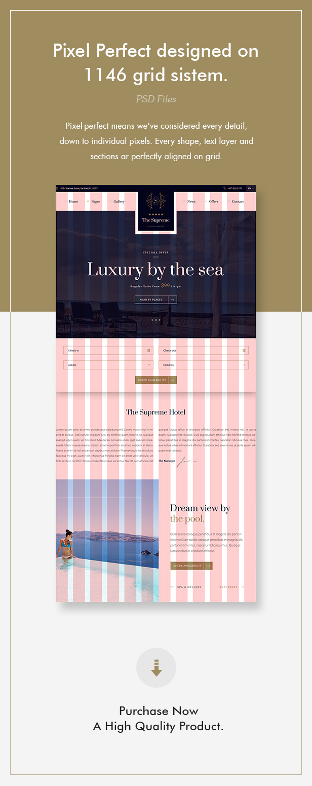 The Supreme - Luxury Hotel HTML5 & CSS3 Template - 7