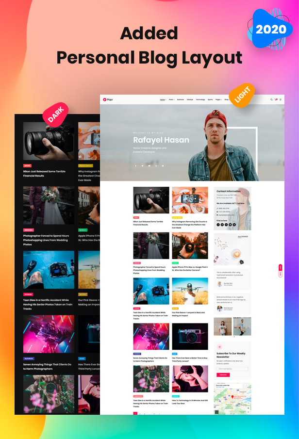 Papr - News Magazine WordPress Theme - 9