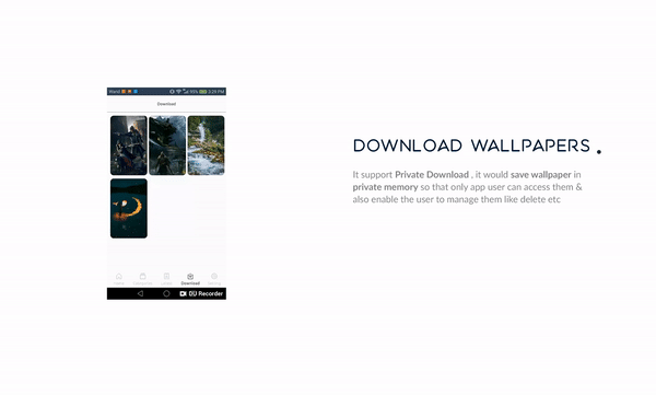 Parallax Wallpaper App + Admin panel + Bulk Uploader - 3