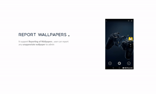 Parallax Wallpaper App + Admin panel + Bulk Uploader - 12