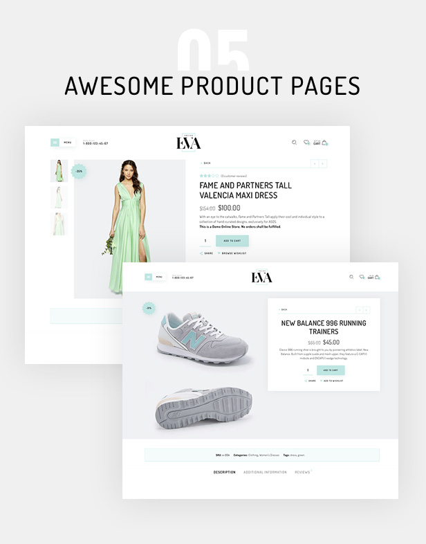 Eva - Fashion WooCommerce Theme - 9