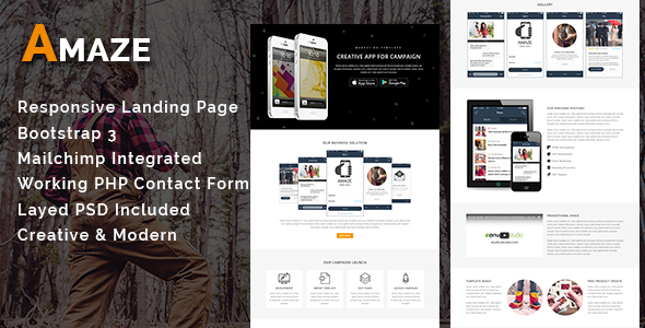 HOLIDAY - Multipurpose Responsive HTML Landing Page - 2