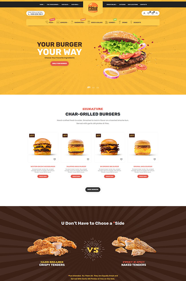 Lafka - WooCommerce Theme for Burger & Pizza Delivery - 8