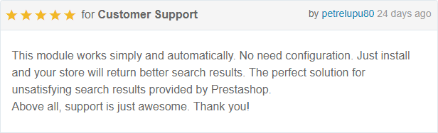 SearchX - Show Only Relevant Search Results In Prestashop - 2