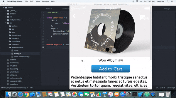 React Native Woo Commerce Mobile App - 3