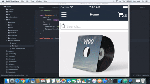 React Native Woo Commerce Mobile App - 4