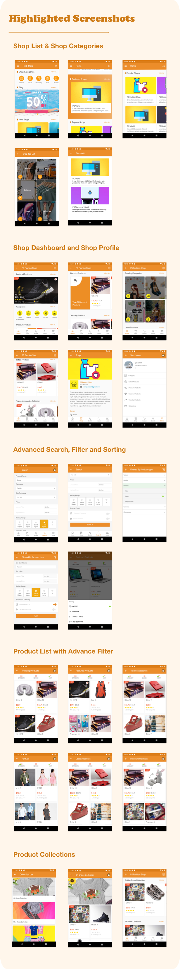 Multi-Store ( Mobile eCommerce Android App, Mobile Store App ) 2.7 - 5