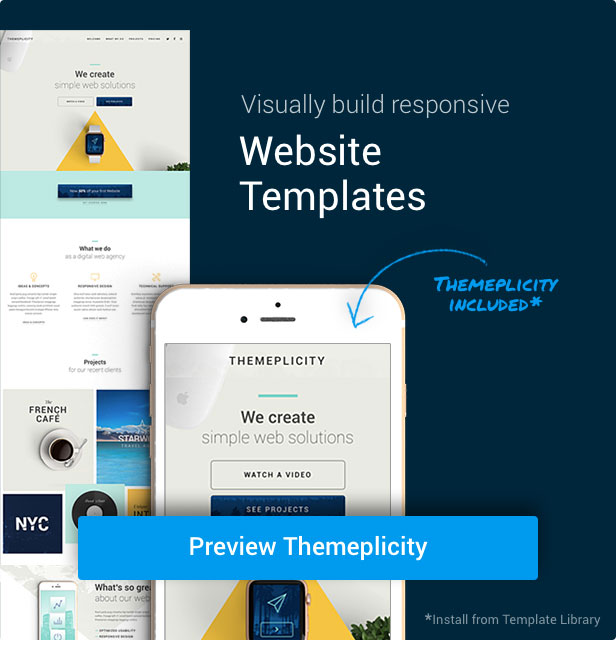 Slider Revolution Themeplicity Template