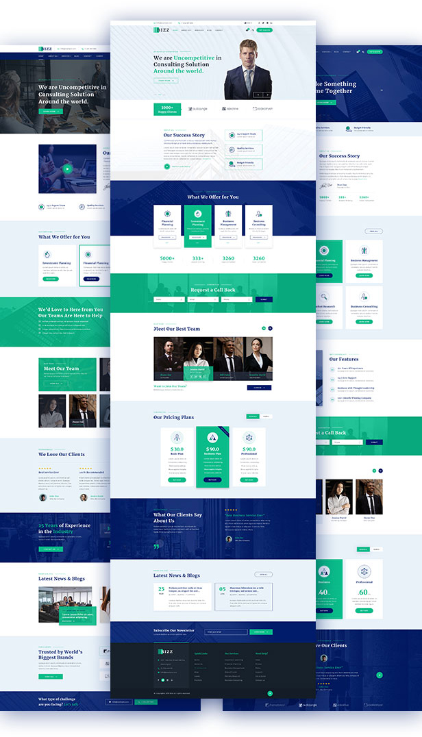 Business Consulting and Agency for Joomla template