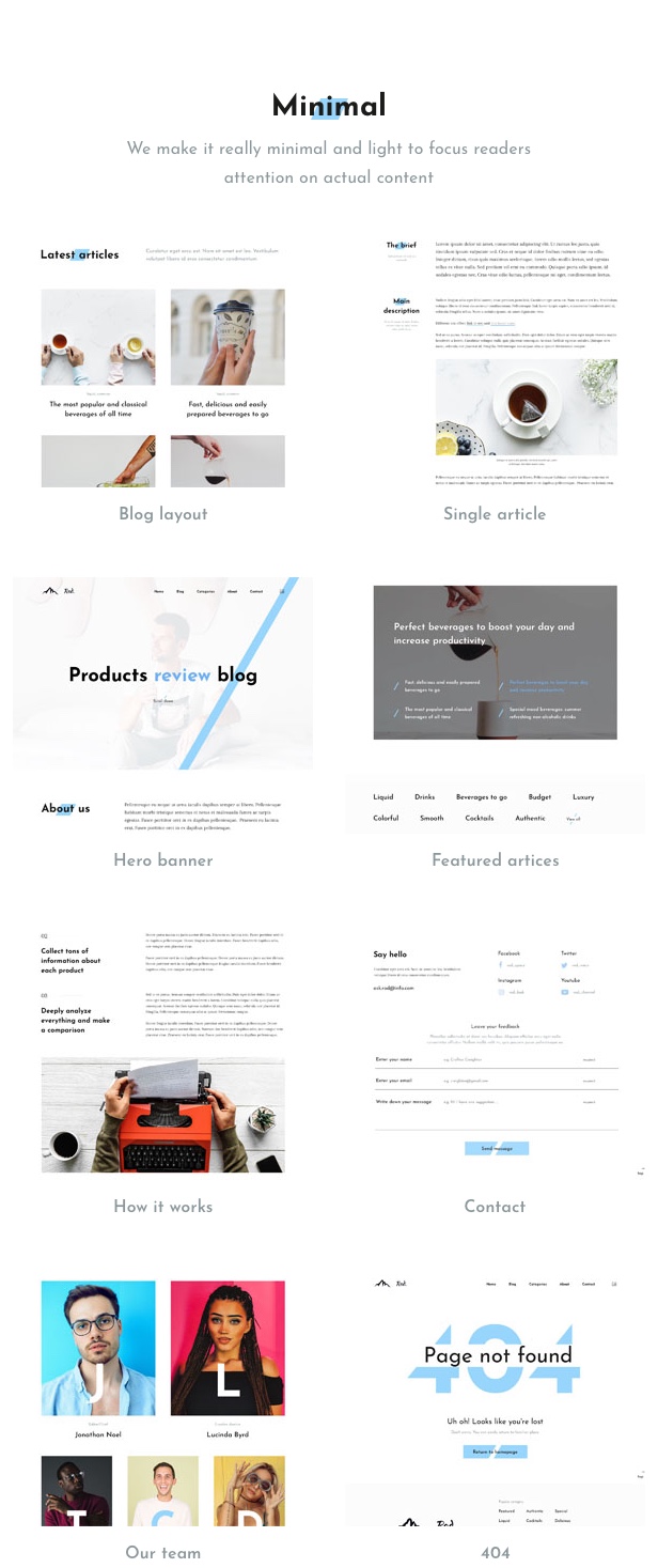 Rod - Niche, In-depth Products Review Blog, Affiliate Website Sketch Template - 4