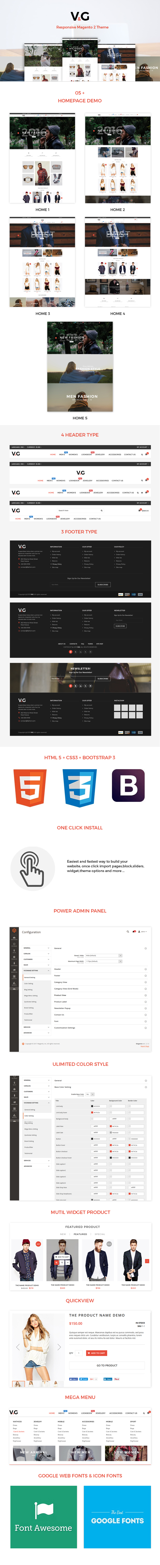 VG - Responsive Magento 2 Theme - 1