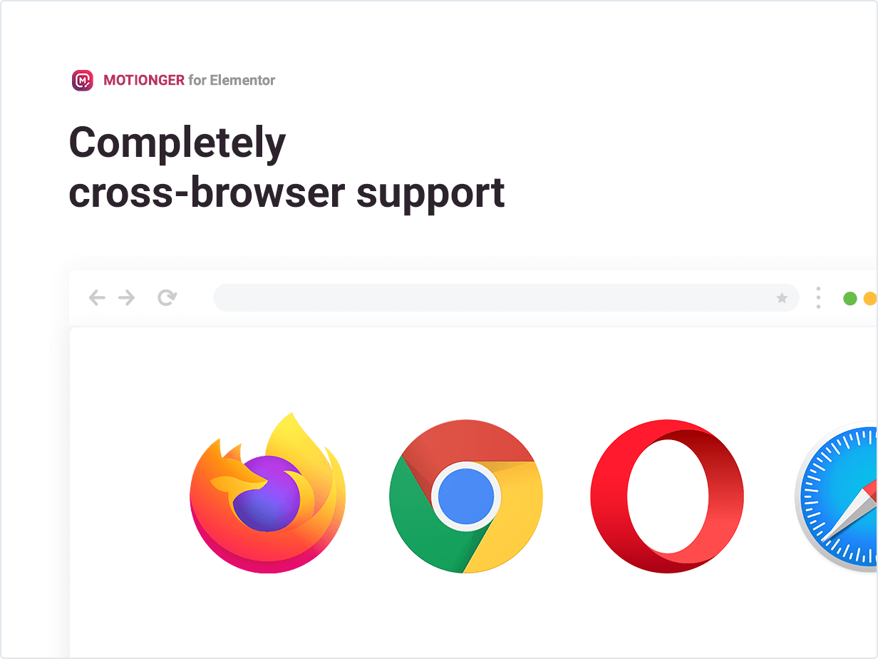 Completely cross-browser support