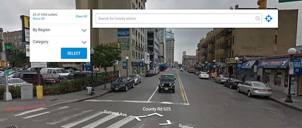 Store Locator with Street View Feature